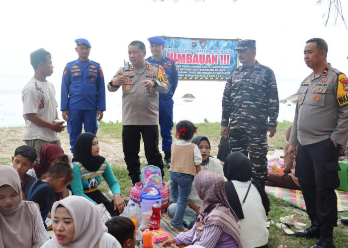 Kapolres Bersama Forkopimda Basel Cek Langsung Kunjungan  Wisatawan 