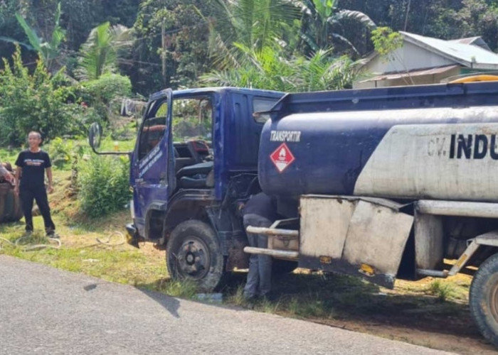 Truk Kecelakaan Mobil Tangki Ungkap Skandal Solar di Belitung, 9 Orang Jadi Tersangka