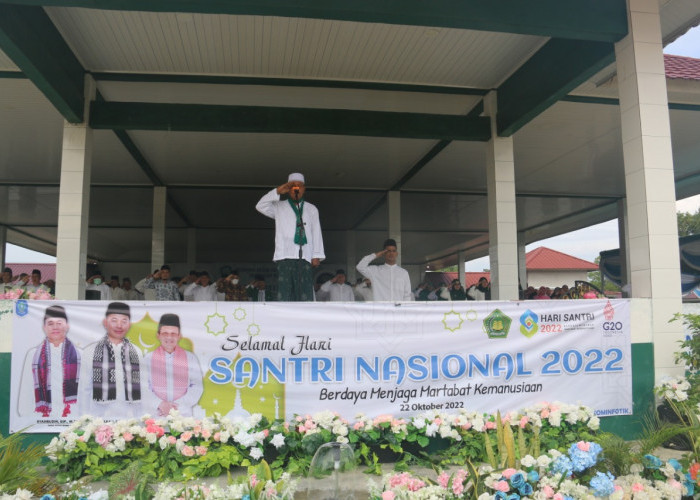 Kanwil Kemenag Peringati Hari Santri 2022 di Islamic Center Sungailiat