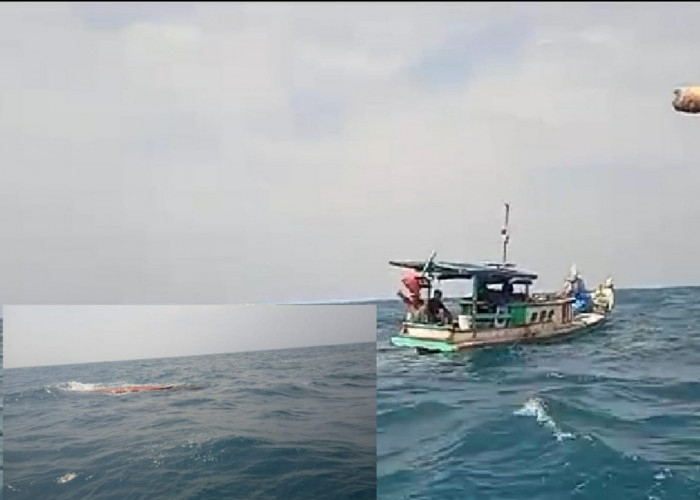 Kapal Nelayan Muntabak Terbalik Dihajar Ombak Dua Meter
