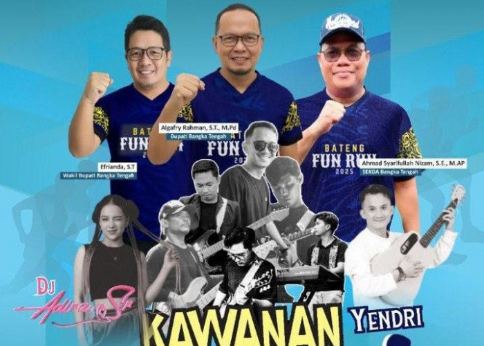 Bateng Fun Run 5K 2025 Digelar Pekan Depan, Perdana Dimasa Kepemimpinan Algafry Rahman