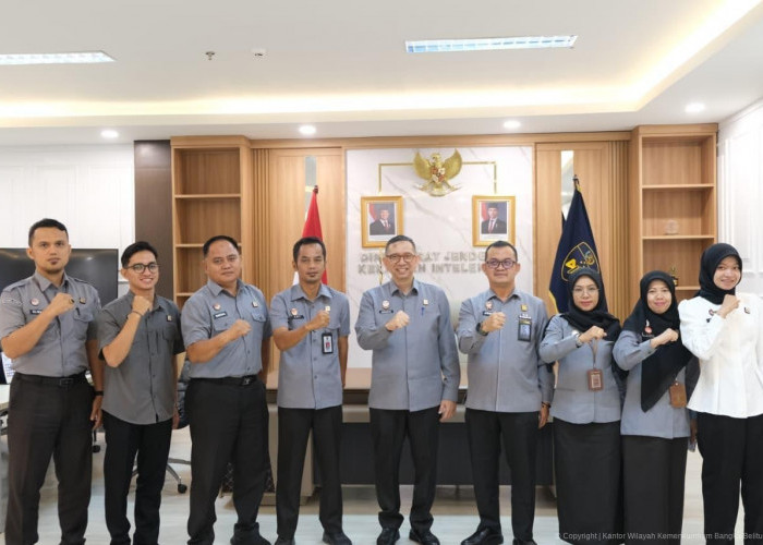 Kanwil Kementerian Hukum Babel Konsultasikan Pembentukan Produk Hukum Daerah KI ke Ditjen Kekayaan Intelektual
