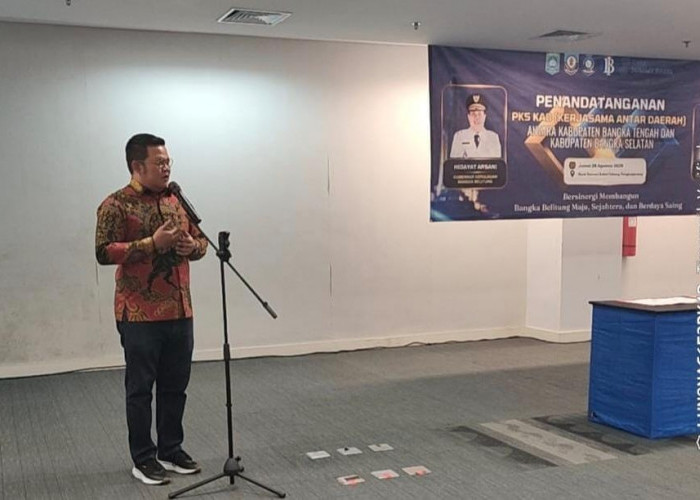 Perkuat Sinergi Ketahanan Pangan, Pemkab Basel Kerjasama dengan Pemkab Bateng 