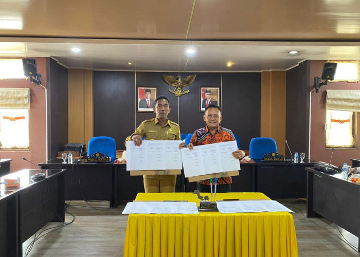 Pemerintah Provinsi & DPRD Kepulauan Bangka Belitung Tanda Tangani KUA - PPAS Tahun Anggaran 2024