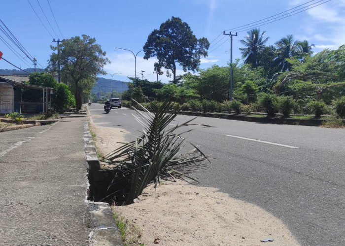 Bahayakan Pengguna Jalan, Warga Keluhkan Ruas Jalan Sudirman yang Berlubang