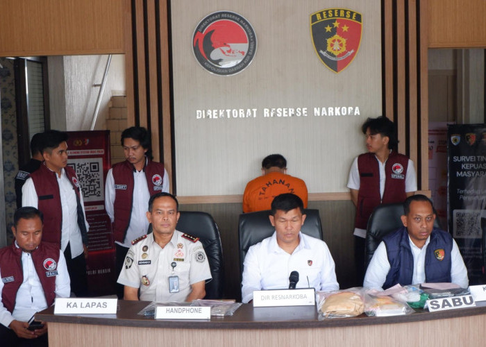 Napi Lapas Narkotika Ini Jadi Pengendali Peredaran Sabu di Pangkalpinang dan Bateng