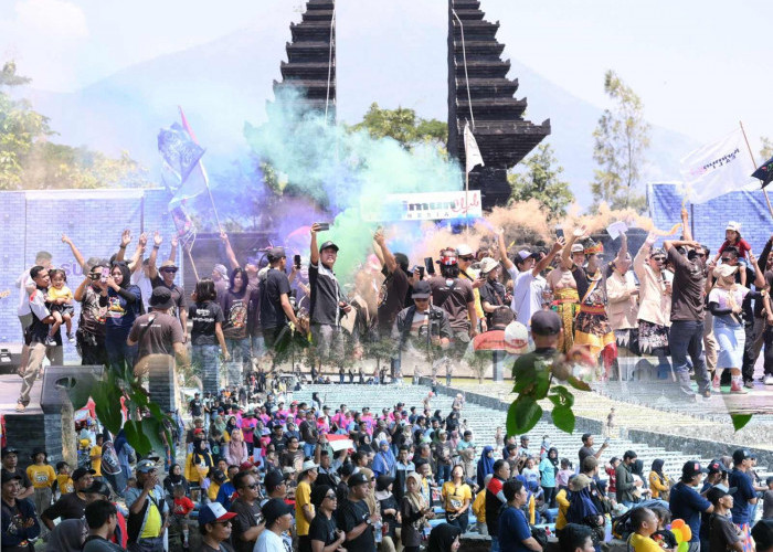 Ratusan Suzuki Karimun Padati Taman Candra Wilwatikta Pasuruan, Jamnas KCI Meriah