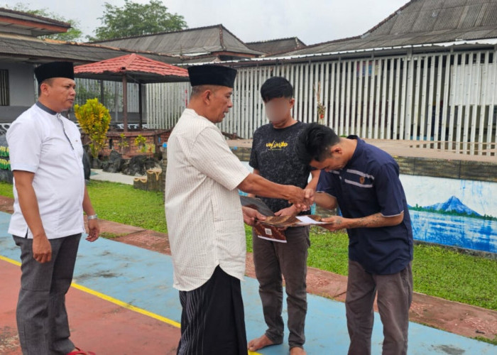 Usai Salat Id, 396 Warga Binaan Lapas Pangkalpinang Terima Remisi, 2 Langsung Bebas