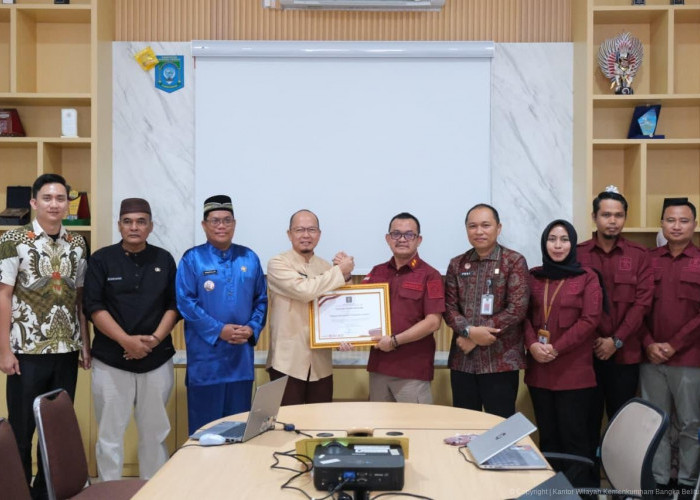 Kanwil Kemenkum Babel dan Pemkab Bangka Tengah Perkuat Koordinasi Pembentukan Regulasi dan Reformasi Hukum