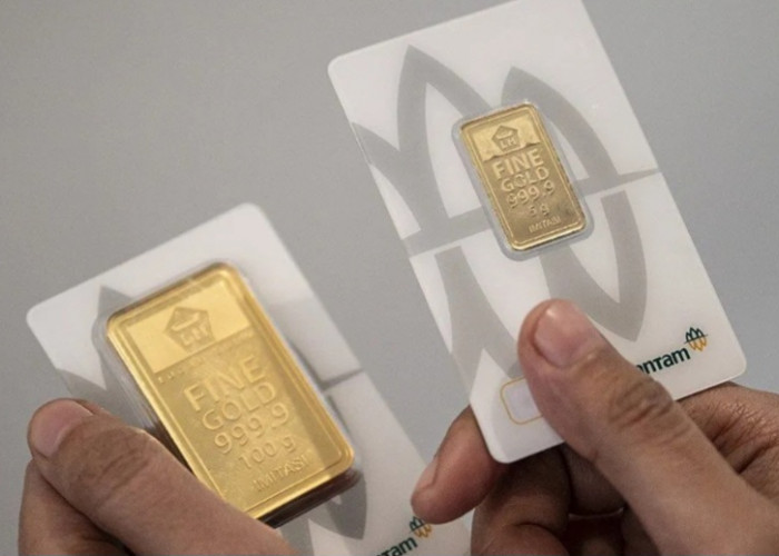 Harga Emas Antam Hari Ini Naik tipis Jadi Segini