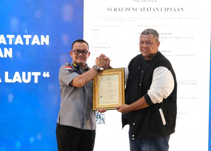 Coffee Morning Bersama Media, Kanwil Kemenkum Babel Dorong Keterbukaan Informasi dan Pelindungan Hak Cipta