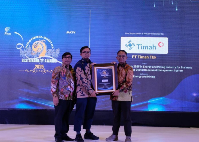 PT Timah Raih Penghargaan Digital Sustainability Awards 2025