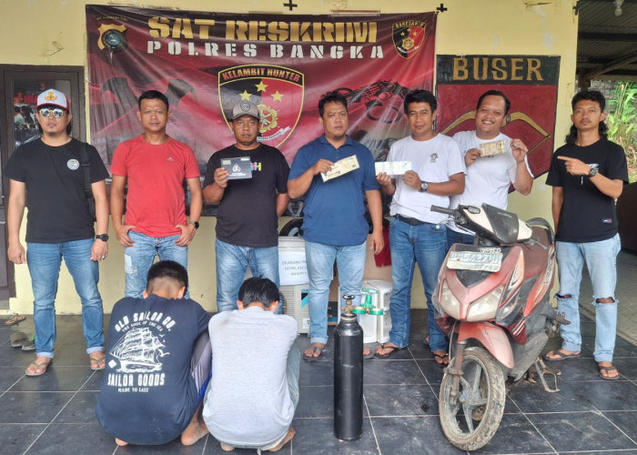 Dua Residivis Pencurian Kembali Ditangkap Akibat Nyuri di Air Bakung