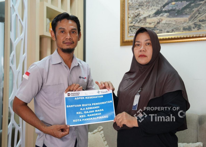 Empat Tahun Berjuang Melawan Kanker, Aswandi Dapat Uluran Bantuan PT Timah