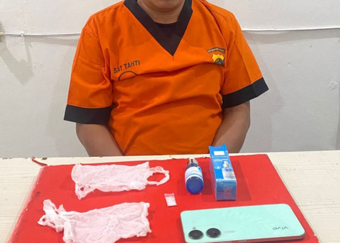 Sudarsono Si Pecatan Polisi di Pangkalpinang Kembali Ditangkap Gegara Edar Sabu