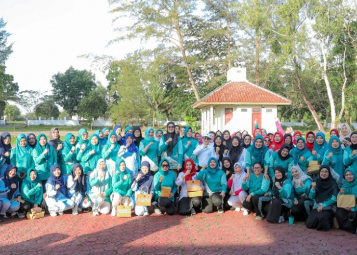 Gebrakan Si Emak Dimulai, Noni Hidayat Arsani Ajak Kader TP-PKK se-Babel Terapkan Pola Hidup Sehat