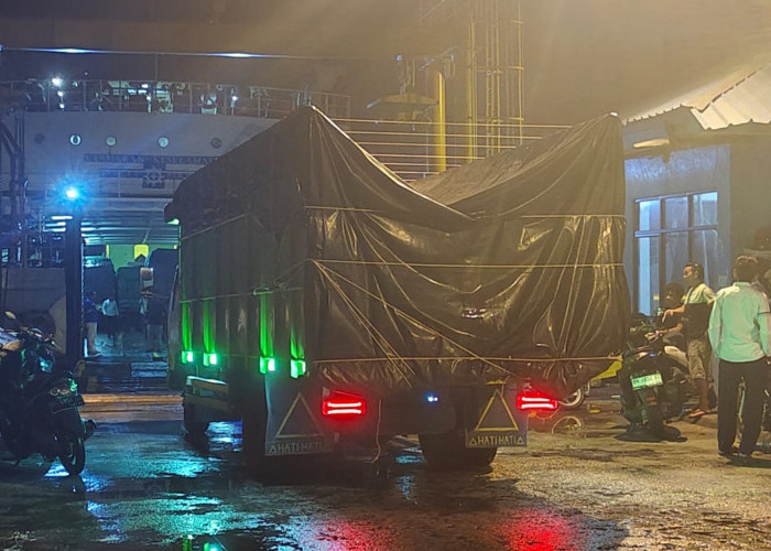 5 Truk Berisi Pasir Timah dari Belitung Kembali Dikirim ke Bangka
