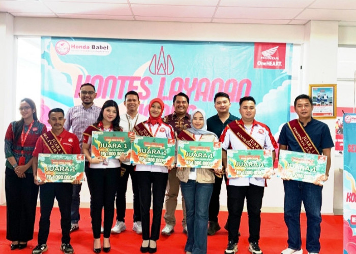 Honda Babel Cetak Juara Kontes Layanan Honda Regional 2026