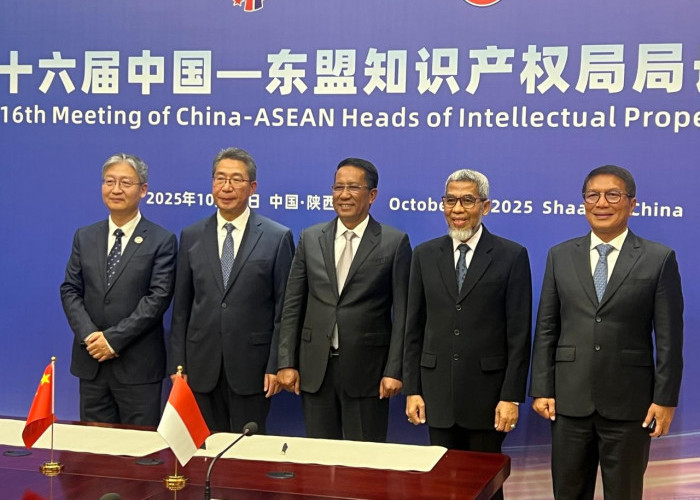 Galang Dukungan Inisiasi Indonesia Tentang Royalti, Menkum Supratman Bertemu Perwakilan China-Asean di Xi’an