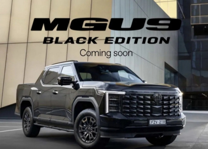 Tampilan Sangar, MG U9 Black Edition Dijual Mulai Rp1 Miliar