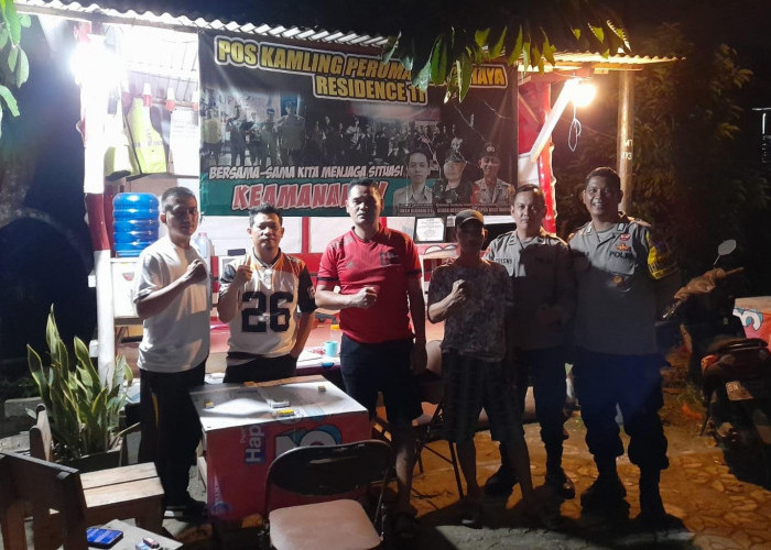 Satbinmas Polresta Pangkalpinang Bersama Warga Aktif Revitalisasi Satkamling, Antisipasi Kejahatan Malam Hari