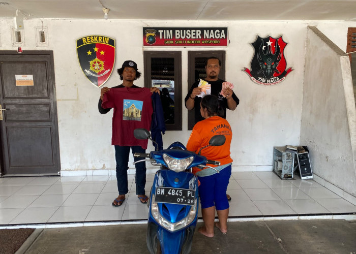 Pembantu Curi Emas Majikan, Buser Naga Tangkap Pelaku Sehari Setelah Dilaporkan