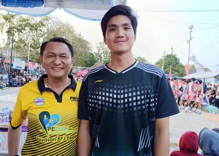 Tinggi 193 Sentimeter, Devin Fergio Dikirim Bambang Patijaya ke Klub Voli Top Nasional