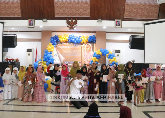 Hangatnya Yatim Fest 2023, Pj Gubernur Suganda Bercengkrama dengan Anak-Anak Yatim Piatu