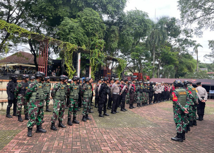 TNI-Polri Dirikan Posko Netralitas di Pusat Kota Pangkalpinang