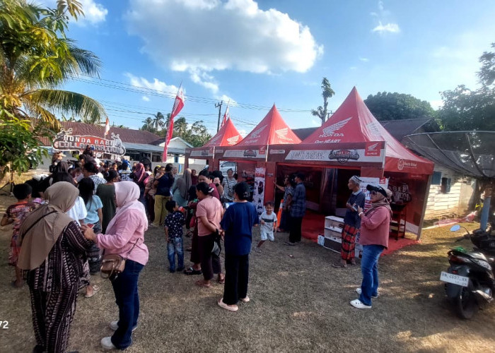 Honda ASP Belitung Hadir Meriahkan Warga Tanjung Binga, Bawa Keceriaan dan Kepedulian Untuk Masyarakat 