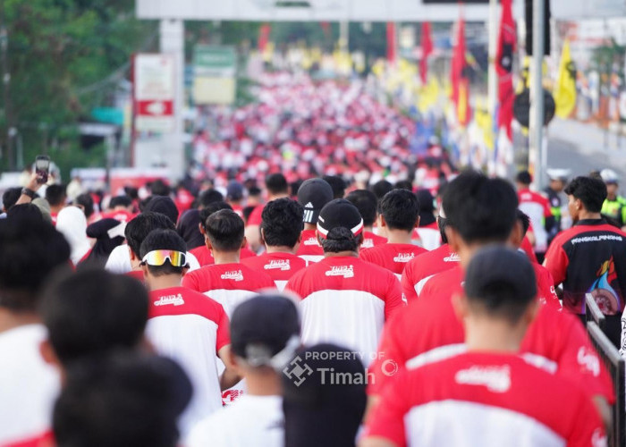 Gelaran TINS ​​Half Marathon Jadi Angin Segar Bagi UMKM, Pedagang Akui Omset Meningkat Drastis