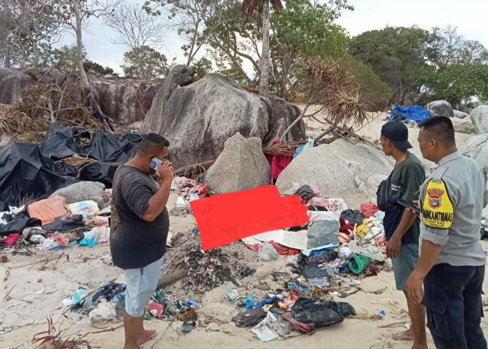Ditemukan Mayat di Tumpukan Sampah Bukit Kuala, Kondisinya Begini