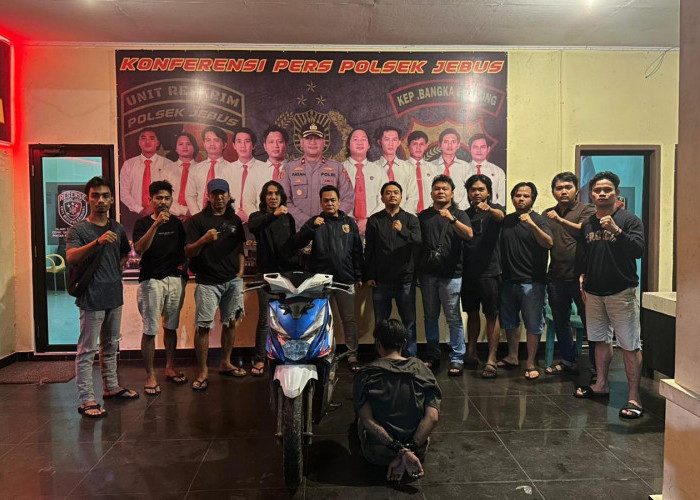 Spesialis Curanmor Disikat Polres Bangka Barat