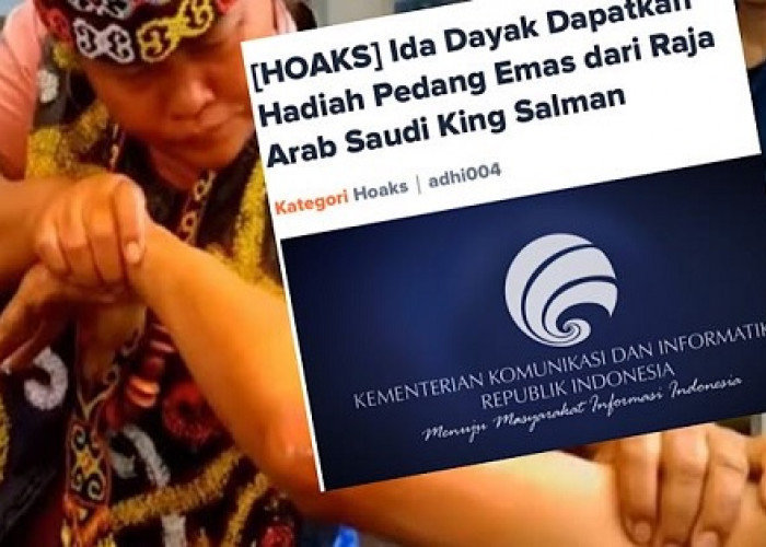 Ida Dayak Bantah Obati Pangeran Arab dan Temu Jokowi