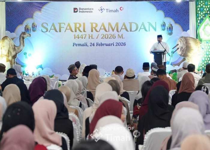 PT Timah Gelar Safari Ramadan 1447 H, Awali Kegiatan Bersama Siswa Pondok Pesantren Pemali