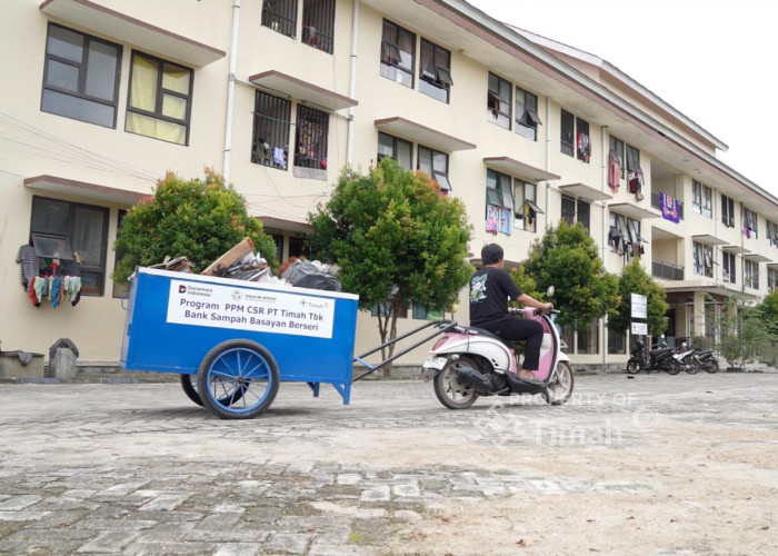 PT Timah Tbk Dukung Bank Sampah Kelola Sampah Berkelanjutan di Wilayah Operasional