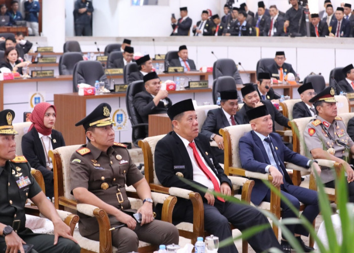 Gubernur Hidayat Arsani Hadiri Rapat Paripurna Mendengarkan Pidato Kenegaraan Presiden RI