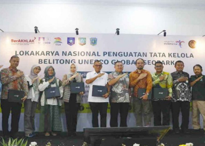 9 Langkah Strategis Pemkab Belitung Benahi Geopark Menuju Green Card UNESCO