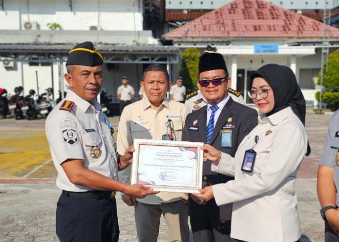 Membanggakan, Lapas Pangkalpinang Terima Penghargaan Maladministrasi Pelayanan Publik dari Kemenimipas RI