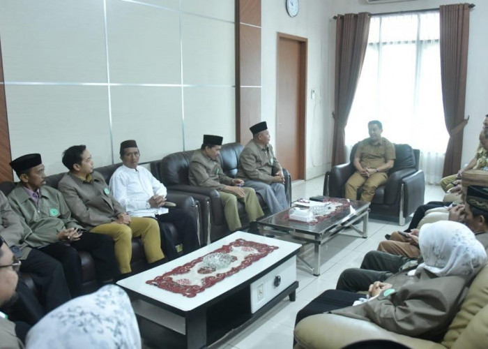 Audensi dengan Bupati Fery, MUI Bangka Perkenalkan Pengurus & Program Kerja