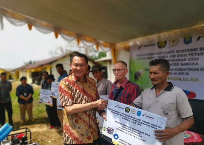 Dapat Bantuan Mesin Robin dari Bambang Patijaya, Petani: Berkebun Jadi Gampang & Hemat