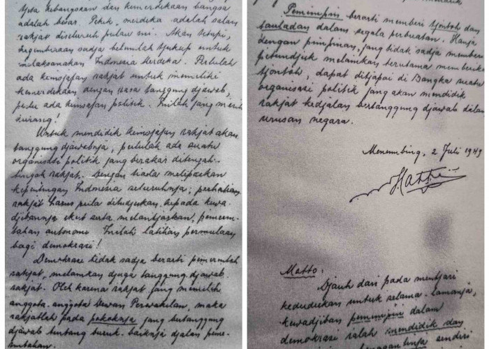 Kunjungan Presiden Soekarno dan Pemimpin Republik ke Tempilang