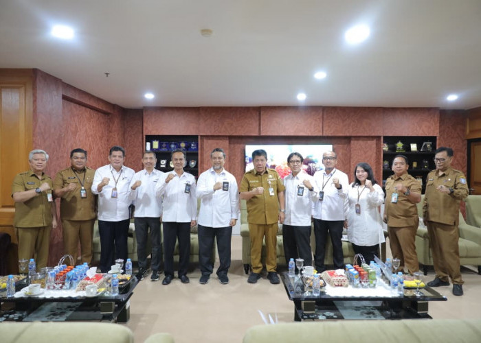 Terima Kunjungan Kanwil BPKP Babel, Gubernur Hidayat Tekankan Sinergi Wujudkan Visi Pembangunan Daerah