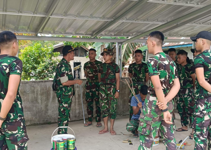 TMMD di Kepulauan Lepar, Merajut Asa dan Pelayanan ke Masyarakat 