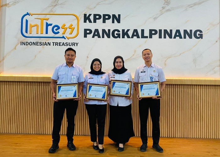 Kanwil Kemenkum Babel Raih Empat Penghargaan IKPA Sempurna pada Sosialisasi Akhir Tahun Anggaran 2026