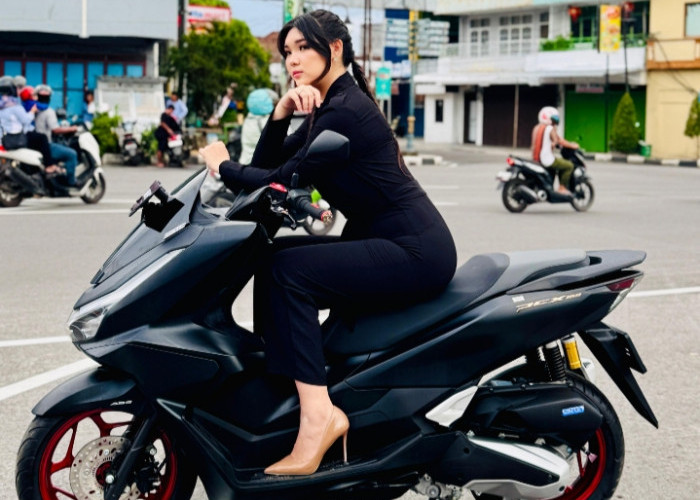 Bundaran Satam Berubah Jadi Catwalk, New Honda PCX 160 Jadi Primadona!