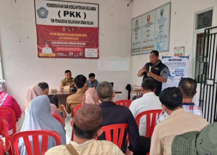 “BEKUMPUL” Di Kelurahan Sinar Bulan, Kanwil Kemenkum Babel Sampaikan KUHP Nasional