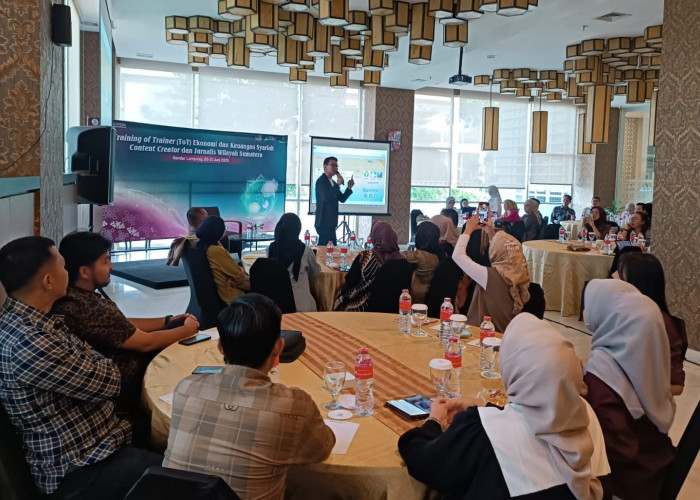 Hari Kedua ToT Content Creator dan Jurnalis se-Sumatera, Bank Indonesia Gandeng BSI Kenalkan Keuangan Syariah