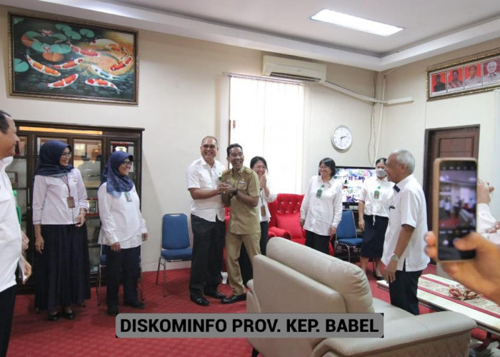 Pj. Gubernur Kep Babel Bertandang ke Kantor Pengadilan Tinggi Babel