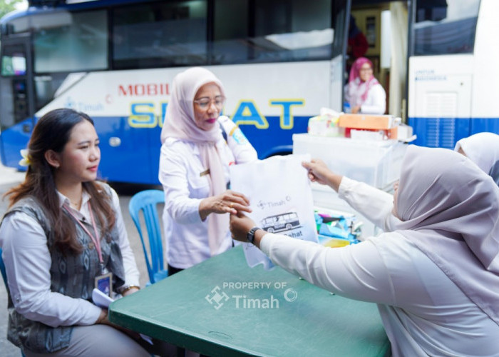Bulan Bakti HUT ke 49 PT Timah Tbk: Mobil Sehat Berikan Pelayanan Kesehatan Gratis Bagi Masyarakat